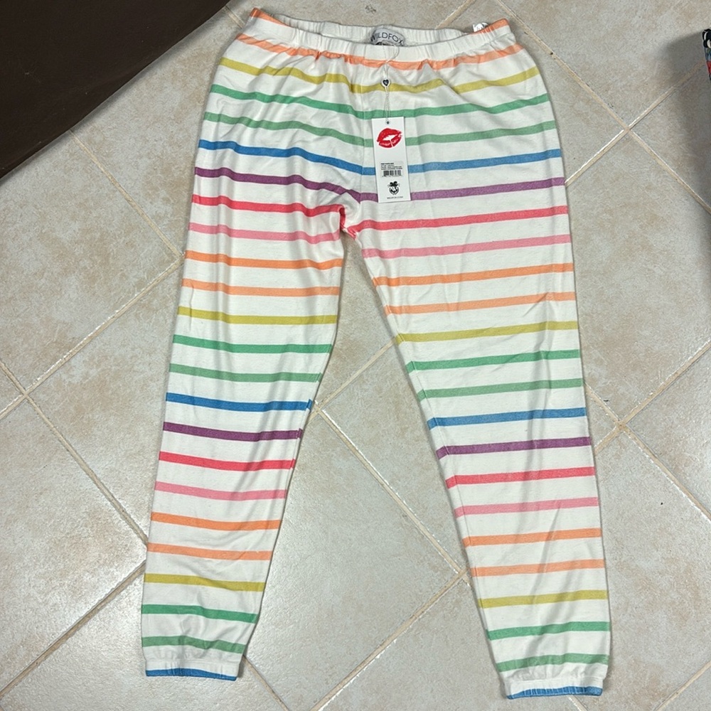 Wildfox Pride Stripe Pants